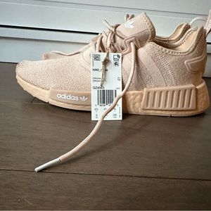 Adidas NMD_R1 Womens Running Shoes Size 8 Ash Pearl Peach Sneakers
